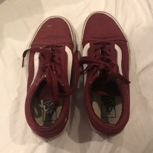 Maroon Old Skool Vans